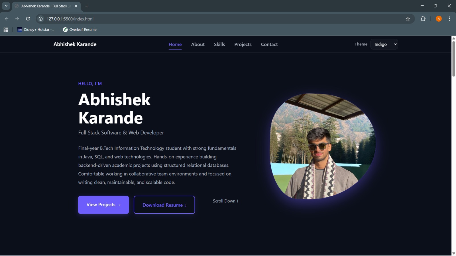 Portfolio Website